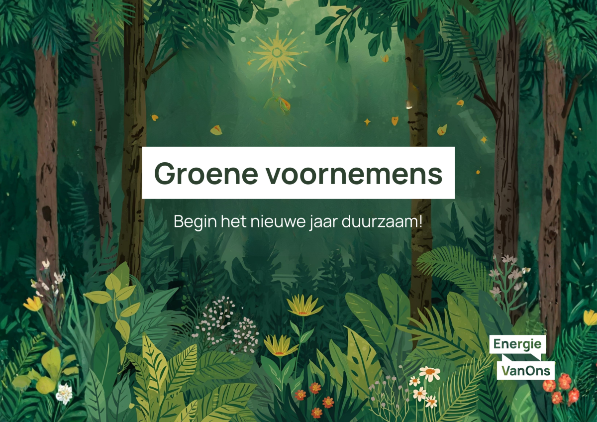 Goede voornemens duurzaam en groen
