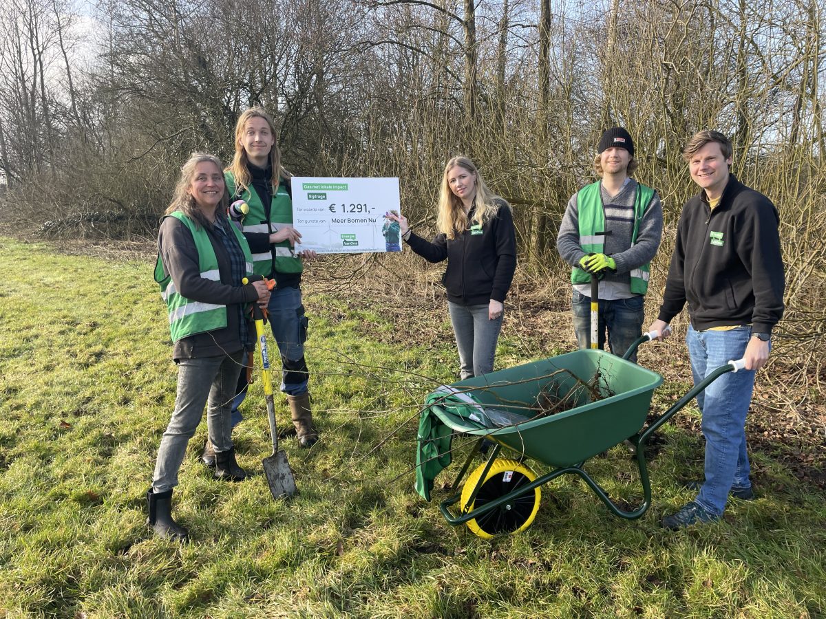 Meer Bomen Nu - Energie VanOns Gas met lokale impact